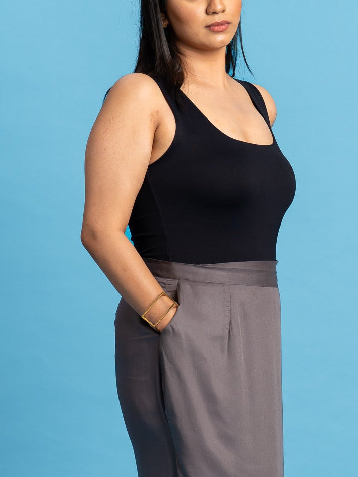 Cinder Lenzing Modal Skirt- Grey